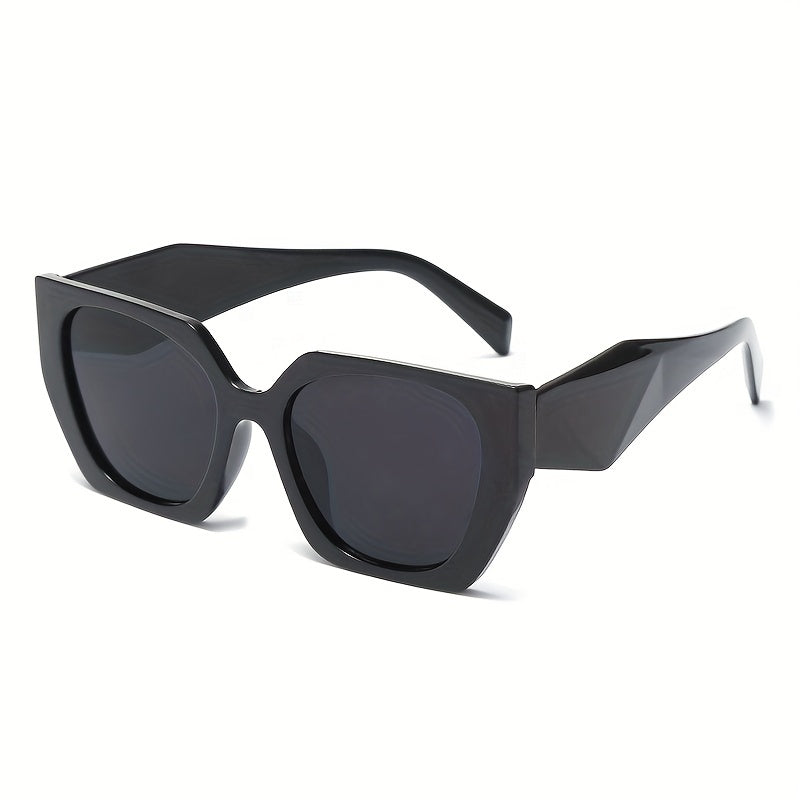 Cat Eye Sunglasses Rhombus Temple Glasses UV400