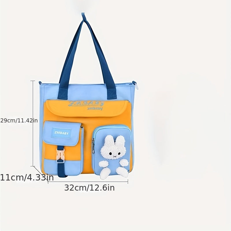Primary School Students Tutoring Bags, Slanted Shoulder Book Bags