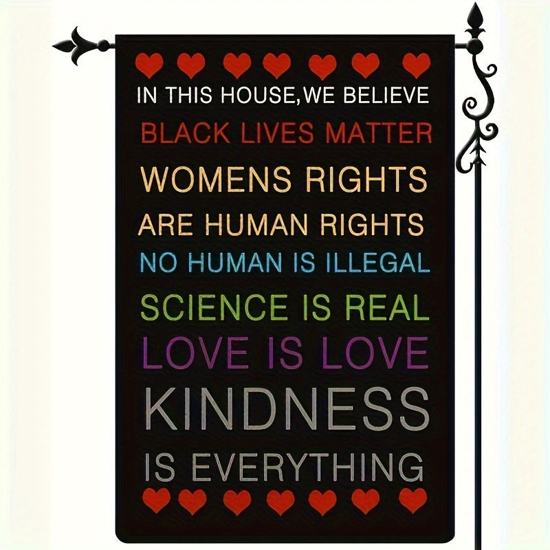 12x18 Inch Double Sided Lives Matter Garden Flag Outdoor Decor
