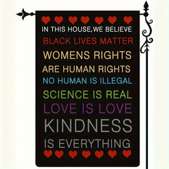 12x18 Inch Double Sided Lives Matter Garden Flag Outdoor Decor