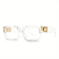 Men's Oversized Square Sunglasses Vintage UV400 Eyewear