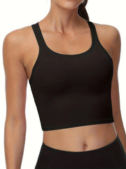 Racerback Sports Tank Top for Women