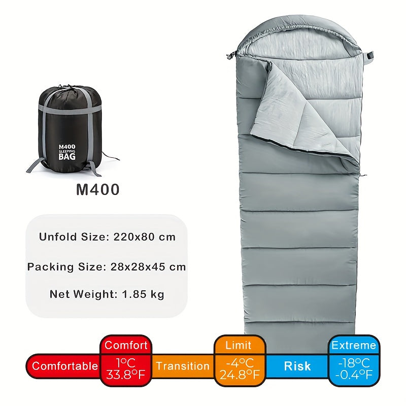 Portable Envelope Sleeping Bag for Camping