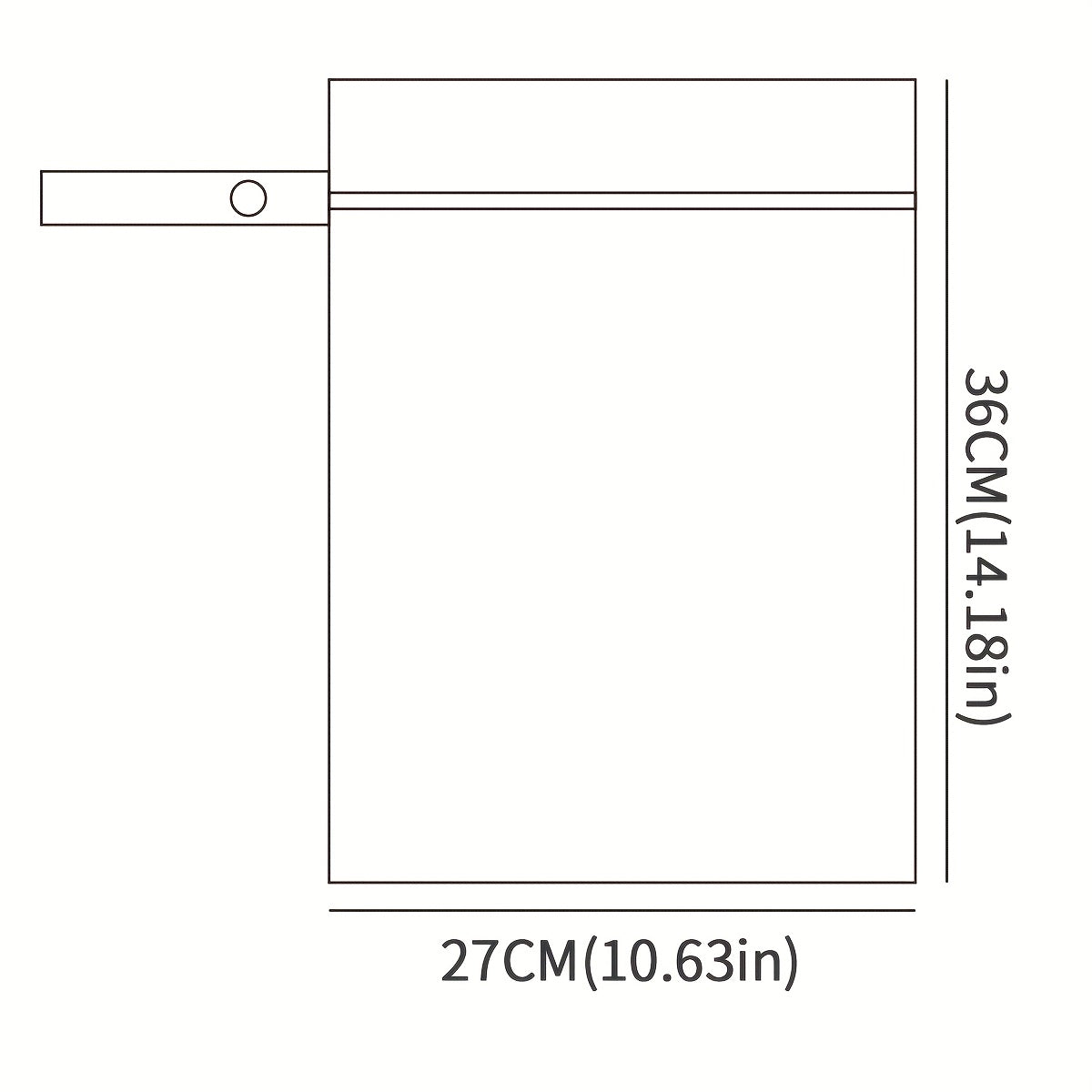 2pcs Waterproof Wet Dry Bag for Beach Pool Diaper Bag