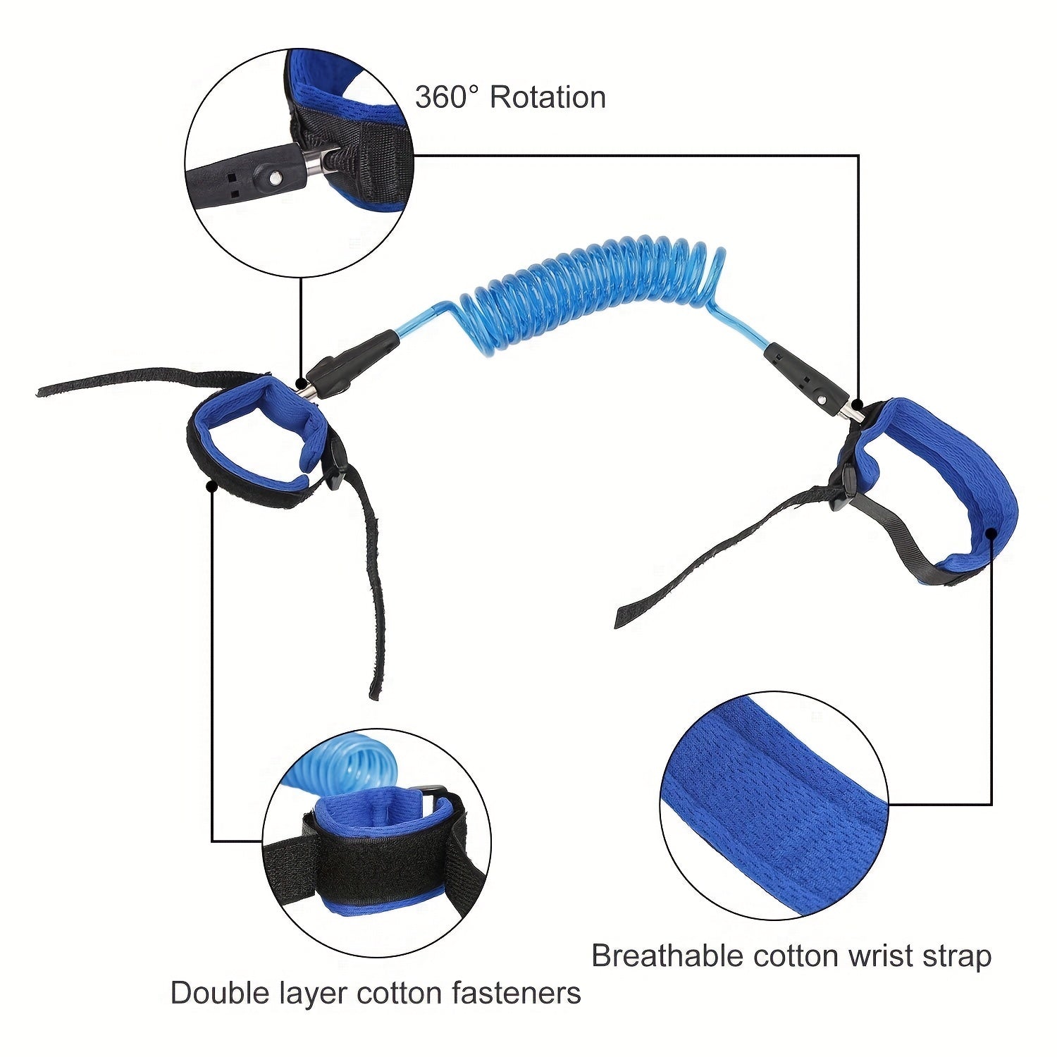 Anti Lost Wrist Link Bracelet for Toddlers - Keep Your Kids Safe