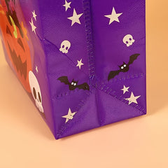 4pcs Halloween Gift Bag Set Non-woven Trick Or Treat Candy Tote Bag