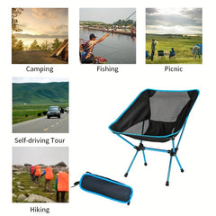Portable Folding Chair For Outdoor Camping Beach Fishing Hiking