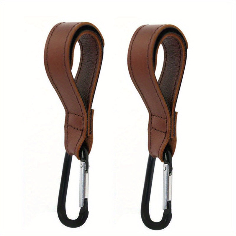 2pcs Baby Stroller Hooks Convenient Organizer Clips For Shopping Bags