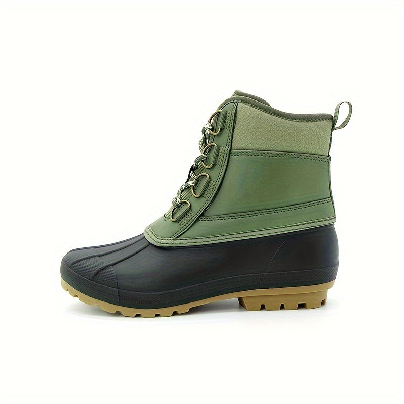 Women's Waterproof Winter Duck Boots Warm Mid Calf Anti-slip Boots