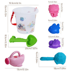 Beach Bucket Cartoon Sand Model Play Sand Toys
