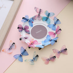 30pcs Butterfly Hair Clips for Christmas Parties