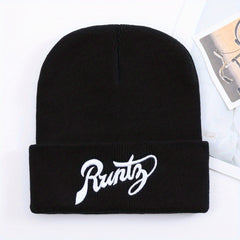 Embroidered Cold Hat American Style Warm Ear Protect