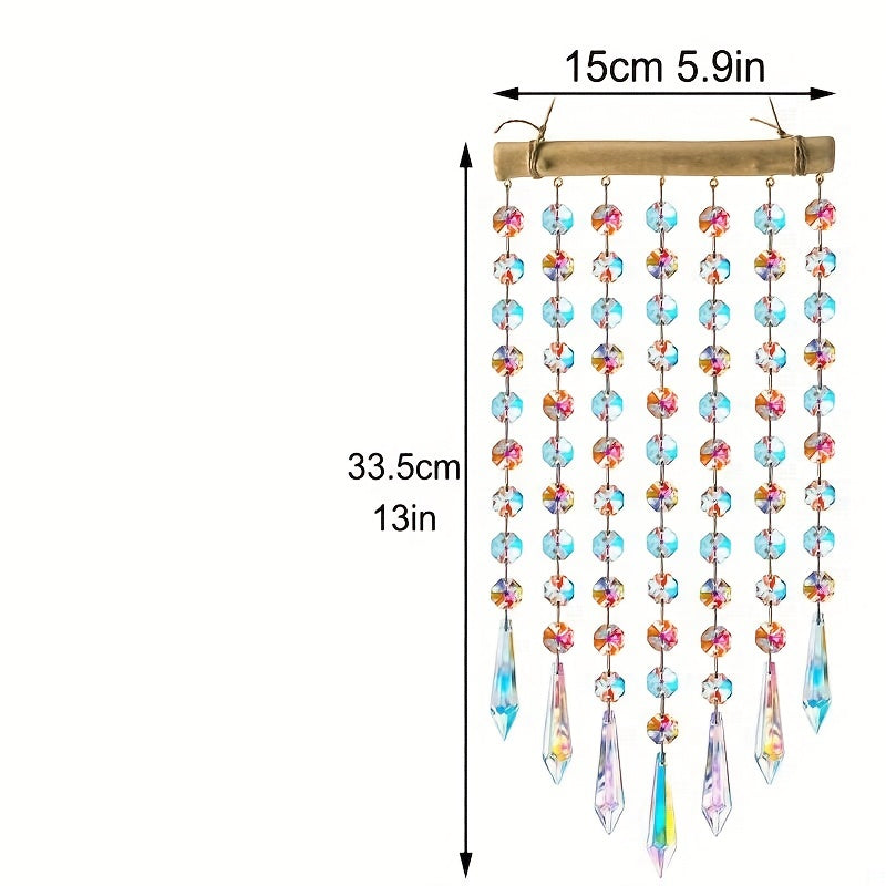 Crystal Sun Catcher Magic Rainbow Hanging Decoration Wall Gift