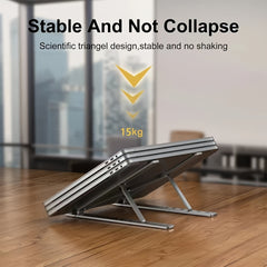 Aluminum Alloy Notebook Heat Dissipation Bracket Portable Stable Base Frame
