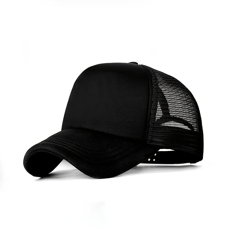 Adjustable Sponge Mesh Sunshade Baseball Cap Peaked Cap