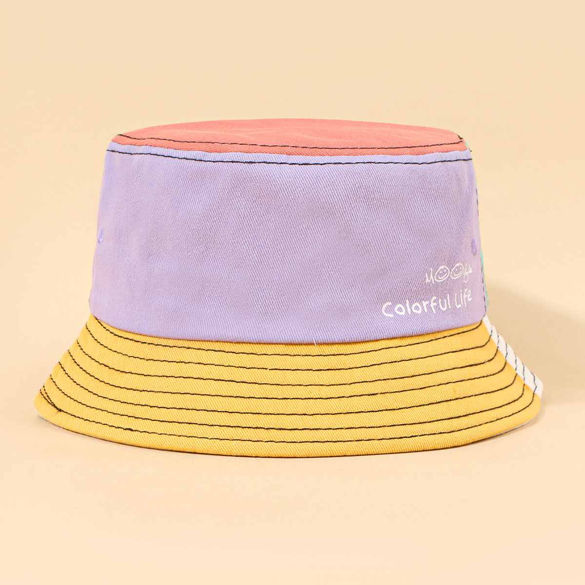 Sun Protective Wide Brim Kids Beach Bucket Hat