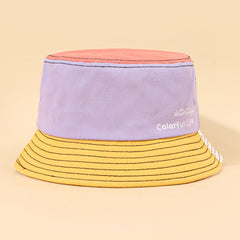 Sun Protective Wide Brim Kids Beach Bucket Hat