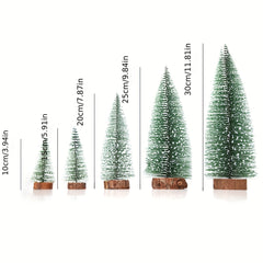 Small Mini Christmas Tree Office Window Desktop Decoration Christmas Gift