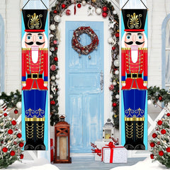 Life Size Soldier Nutcracker Christmas Decor Indoor/Outdoor