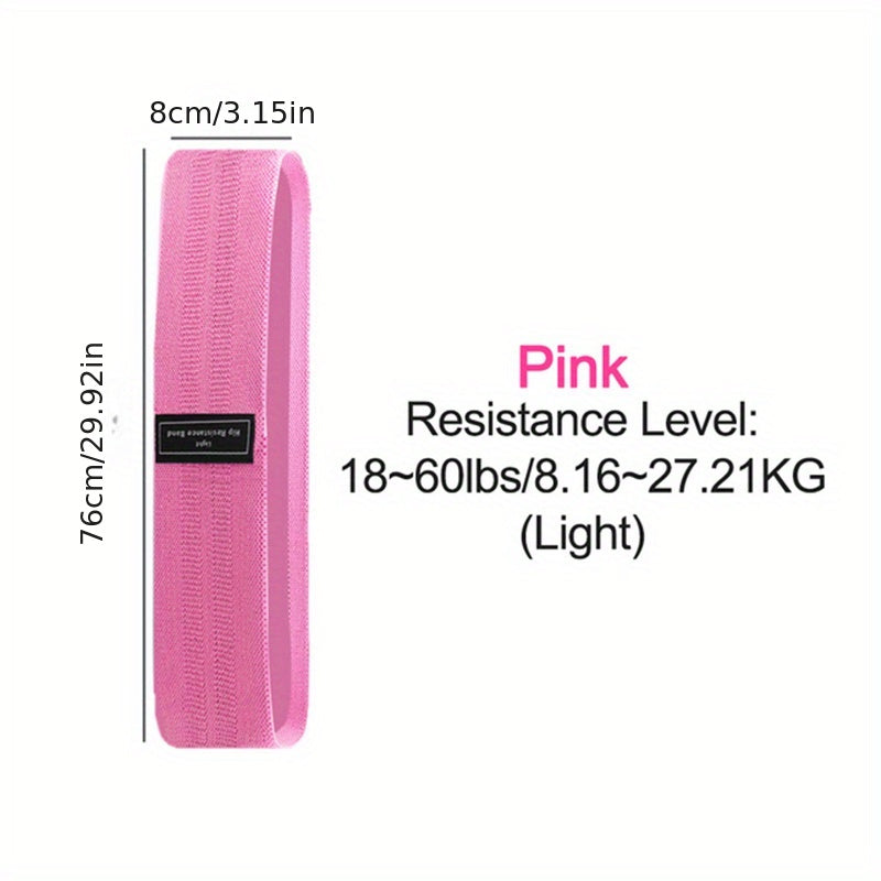 3pcs Fitness Elastic Resistance Bands Hip Circle For Chest Expand Gym Training