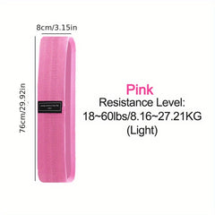 3pcs Fitness Elastic Resistance Bands Hip Circle For Chest Expand Gym Training