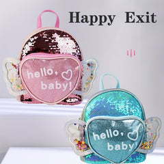 Sequin Wings Backpack for Little Boys and Girls