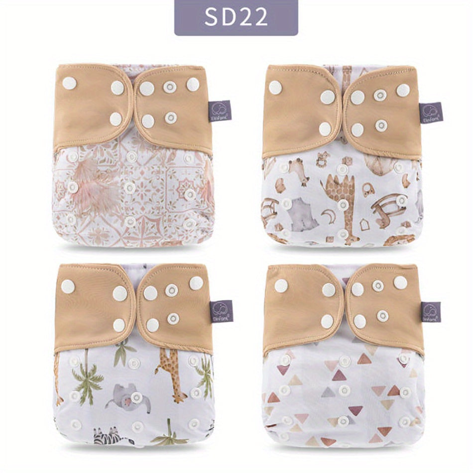 Elinfant Cloth Diapers Soft Comfortable & Eco Friendly