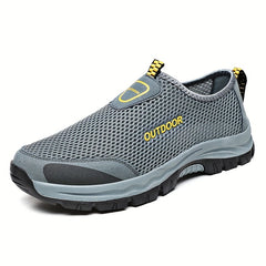 Men's Slip on Sneakers Outdoor Walking Shoes Comfortable Breathable