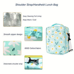 Portable Fresh keeping Lunch Bag Waterproof Insulated Cooler