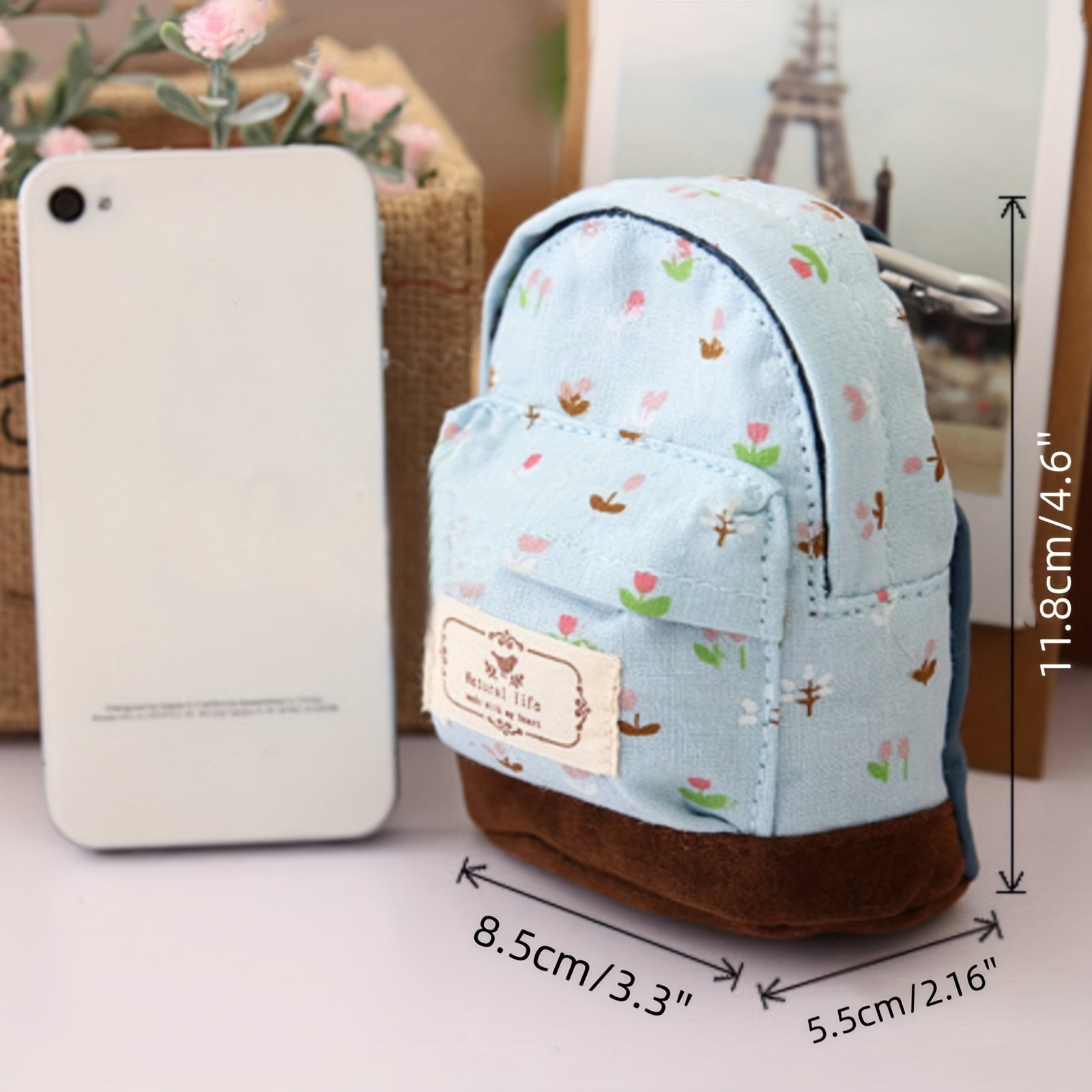 Mini Purse Backpack Key Chain Small Wallets