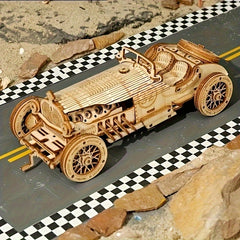 220pcs 3D Hand Painted Toy Cars Antique Car Building Blocks Sports Car