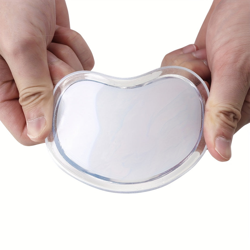 Crystal Supper Mini Wrist Rest with Silicone Mouse Pad, Pain Relief