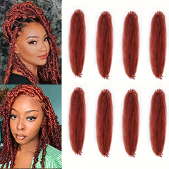 Pre Stretched Braiding Hair Spring Twist Braids Extensions