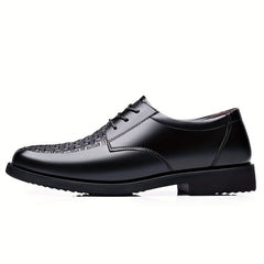 Men's Lace Up Derby Shoes Wear resistant Non Slip Formal Shoes