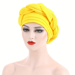 Big Turban Cap Classic Head Wrap Elastic Head Scarf Ramadan Hijab Hats