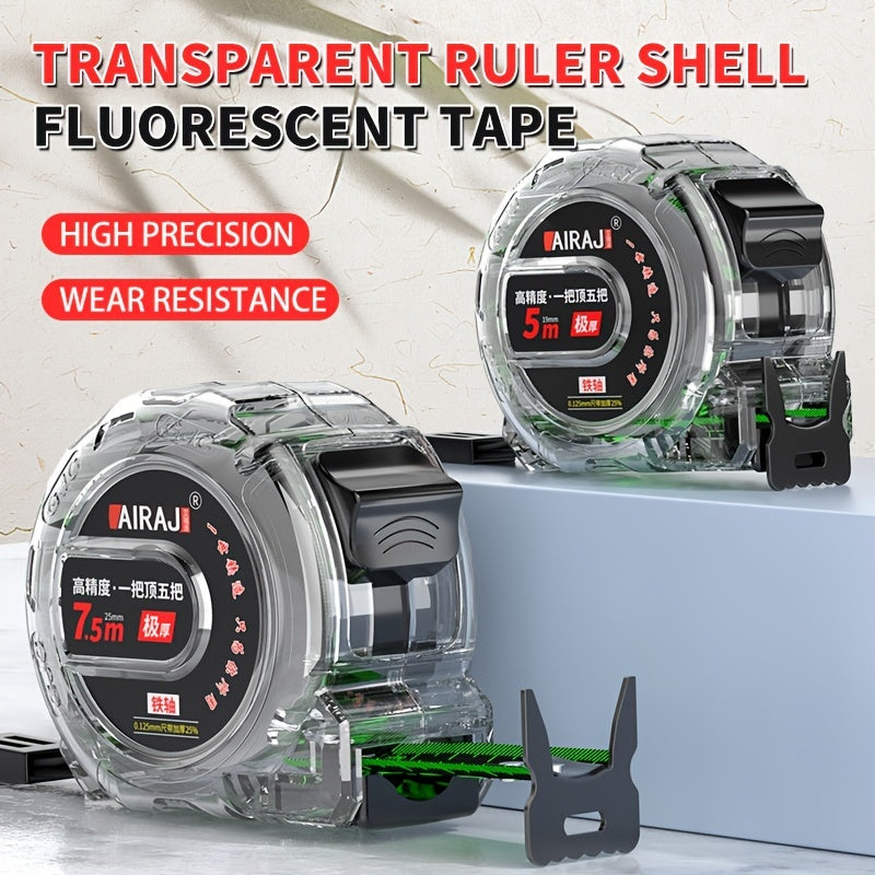 Mini Tape Measure 5 Meters Self-locking Steel Ruler 10 Meters