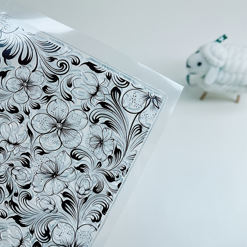 Flower Silicone Transparent Stamp for Card Making DIY Scrapbooking