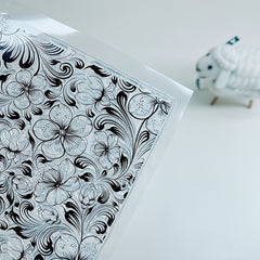 Flower Silicone Transparent Stamp for Card Making DIY Scrapbooking