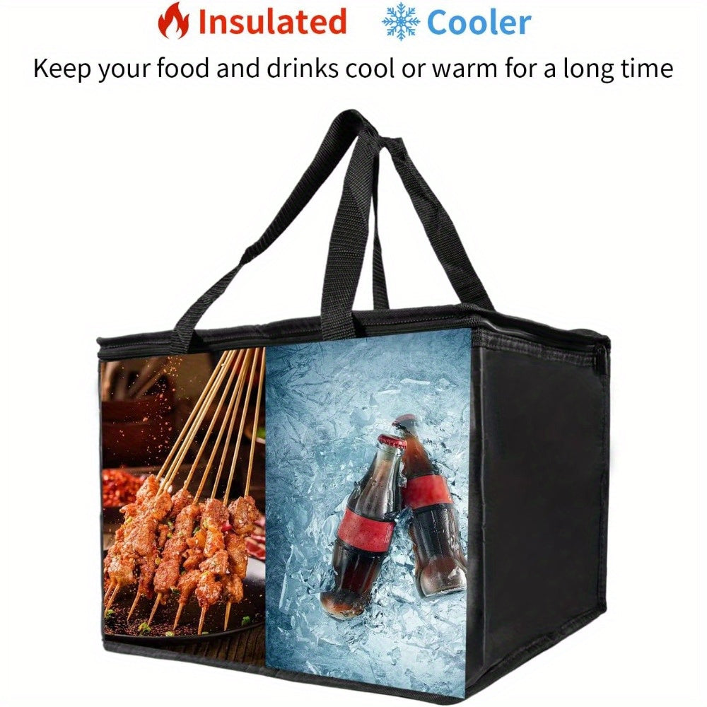 40L Soft Cooler Bag for Hot/Cold Food Camping BBQ Fishing Travel