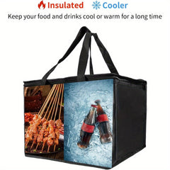 40L Soft Cooler Bag for Hot/Cold Food Camping BBQ Fishing Travel