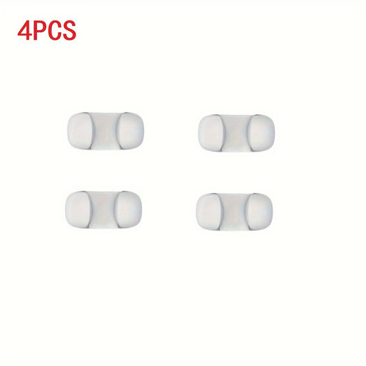 4pcs Rice Spoon Storage Rack Wall Hanging Paste Type Non marking