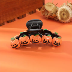 Pumpkin Shape Hair Clip Halloween Headdress 1pc