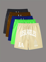 LOS ANGELES Swim Trunk Men's Swimwear Pants Quick Drying