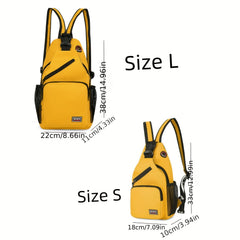 Outdoor Sports Chest Bag Unisex Crossbody Bag