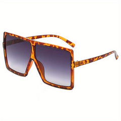 Men's Vintage Square Frame Sunglasses for Holiday Party