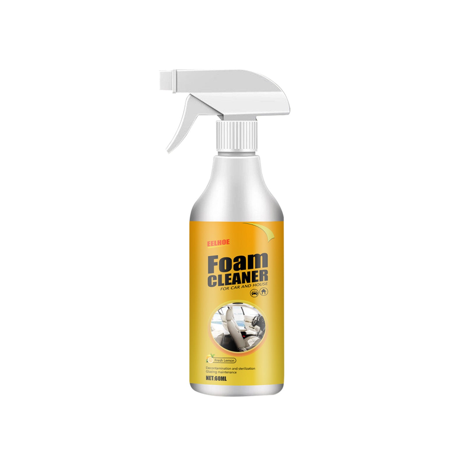 Foam Cleaner for Car Interior - Powerful Decontamination Nozzle