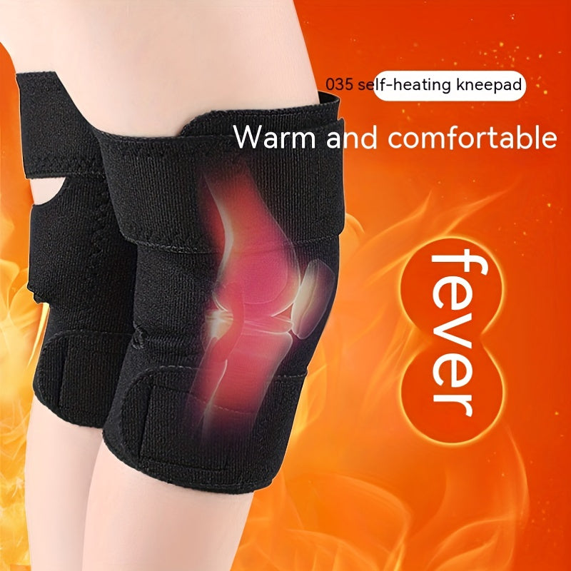 Cold proof Warm Knee Pads Adjustable Magnetic Tourmaline Heating Gear