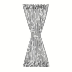 Leaves Printed American Style Partition Curtain