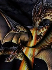3D Dragon & Fire Pattern T shirt For Kids Short Sleeve Top Casual Tee