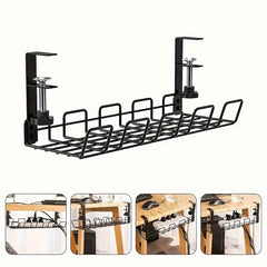Under Desk Cable Organizer Tray | Efficient Workspace Upgrade
